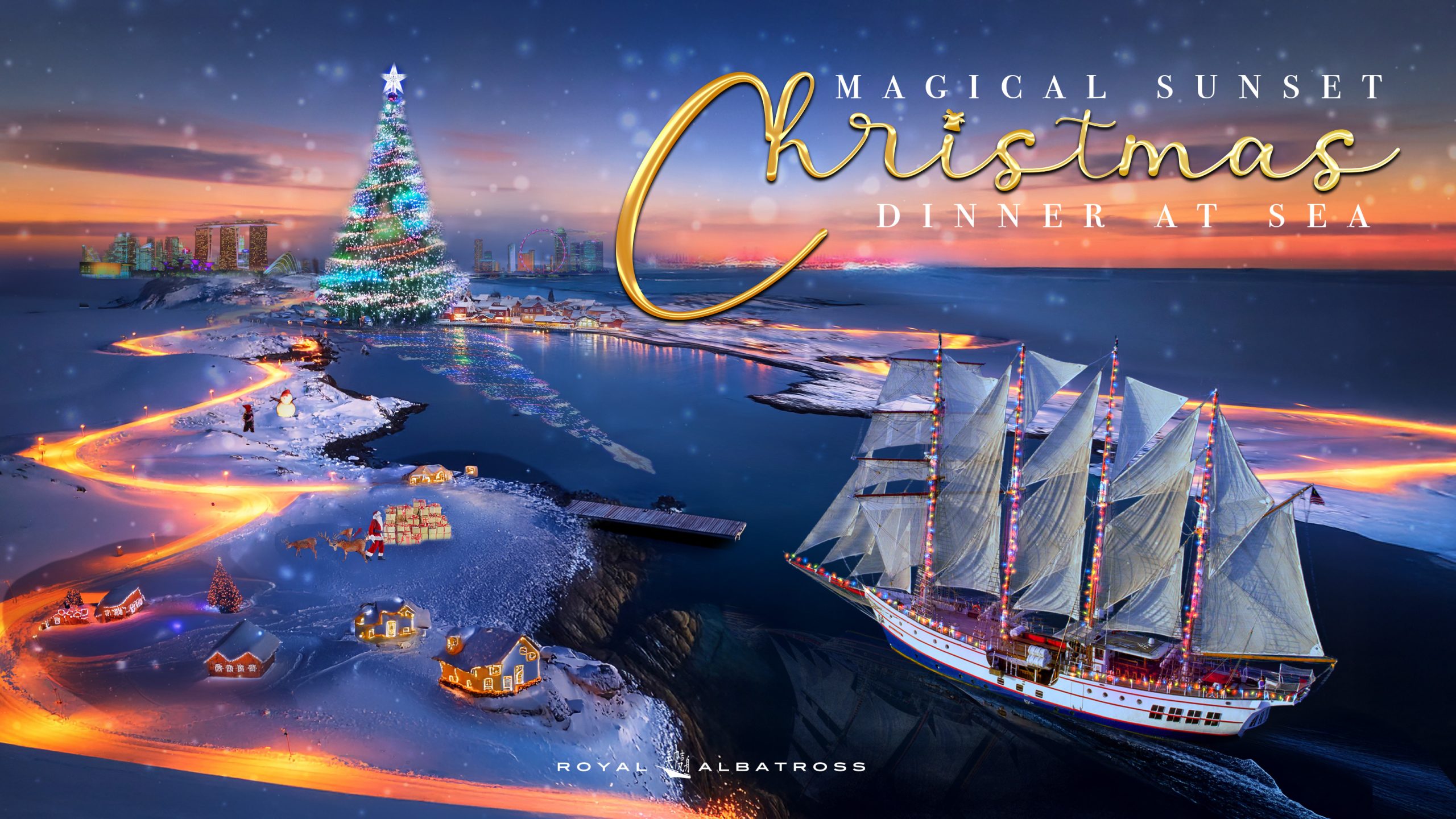 Christmas Sunset Sail KV 2025
