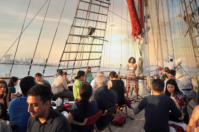 Royal Albatross Live Band Dinner Cruise