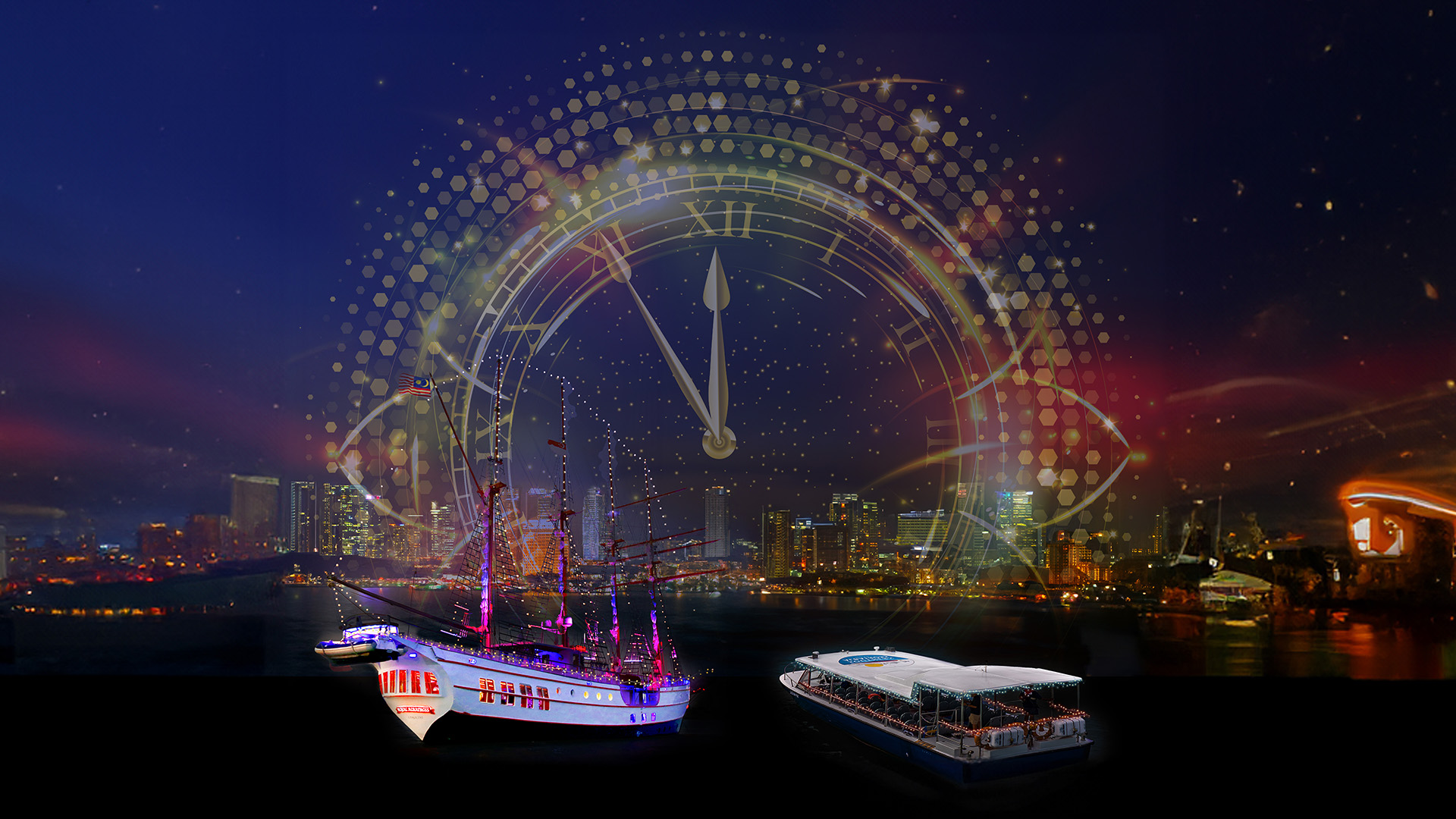 New Year’s Eve Party in Singapore: Fireworks & Countdown Cruise_1