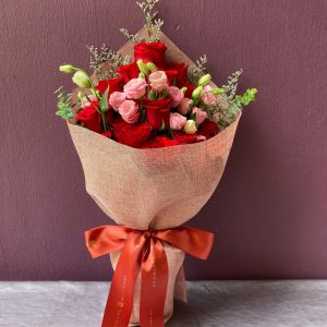 25 ROSES BOUQUET (Orange)