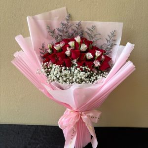 25 ROSES BOUQUET (Pink)