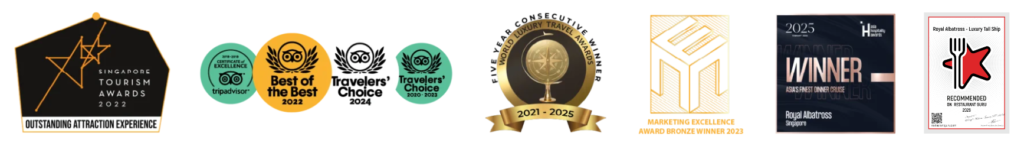 Awards that Royal Albatross won, Luxury, Dining, Travel