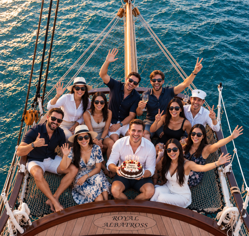 Group Birthday Celebrations for You, Your Friends and Loved Ones, All Aboard the Royal Albatross